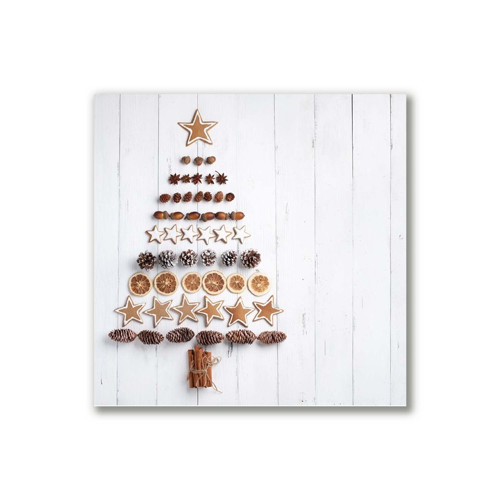 Pictura pe panza, 40x40cm, Decorarea peretilor, Del pan zenzero