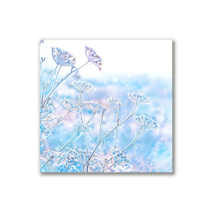 Pictura pe panza, 40x40cm, Decorarea peretilor, Snow Natale