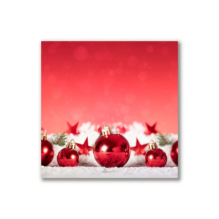 Pictura pe panza, 40x40cm, Decorarea peretilor, Regalo Natale
