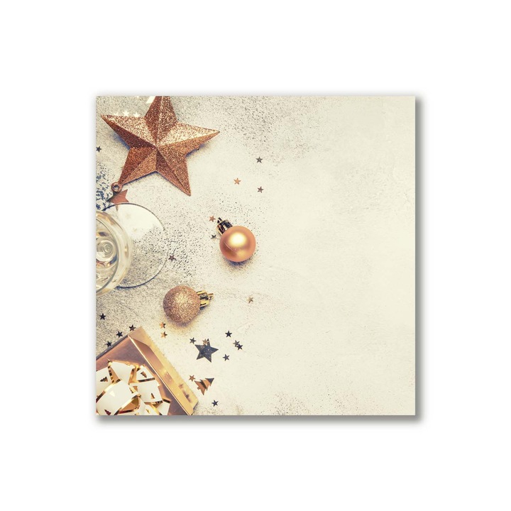 Pictura pe panza, 40x40cm, Decorarea peretilor, Di natale