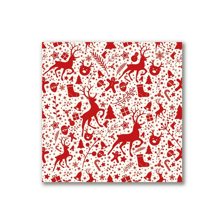 Pictura pe panza, 40x40cm, Decorarea peretilor, Renna