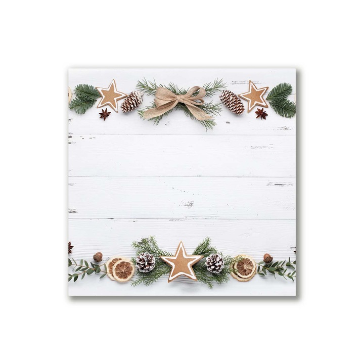 Pictura pe panza, 40x40cm, Decorarea peretilor, Natale
