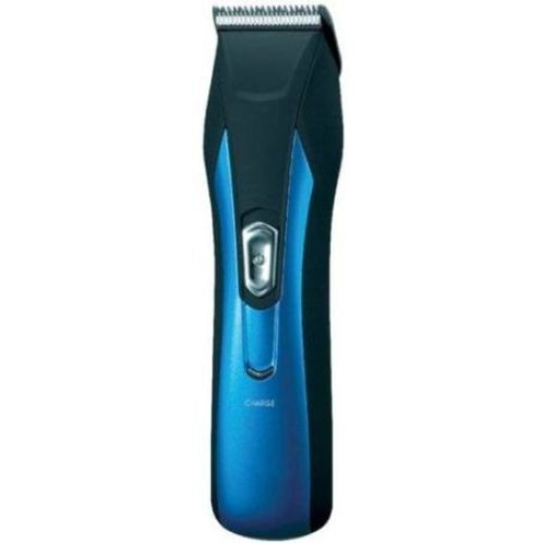 Masina profesionala de tuns Falcon YM-461, contur, cu acumulator si cablu, Albastru