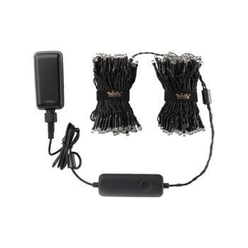 Instalatie Smart Twinkly Generation 2, 400 leduri RGB, Wi-Fi+Bluetooth, controlata prin aplicatie pe smartphone, lungime 32 metri, IP44 Instalatie Smart Twinkly Generation 2, 400 leduri RGB, Wi-Fi+Bluetooth, controlata prin aplicatie pe smartphone, lungime 32 metri, IP44