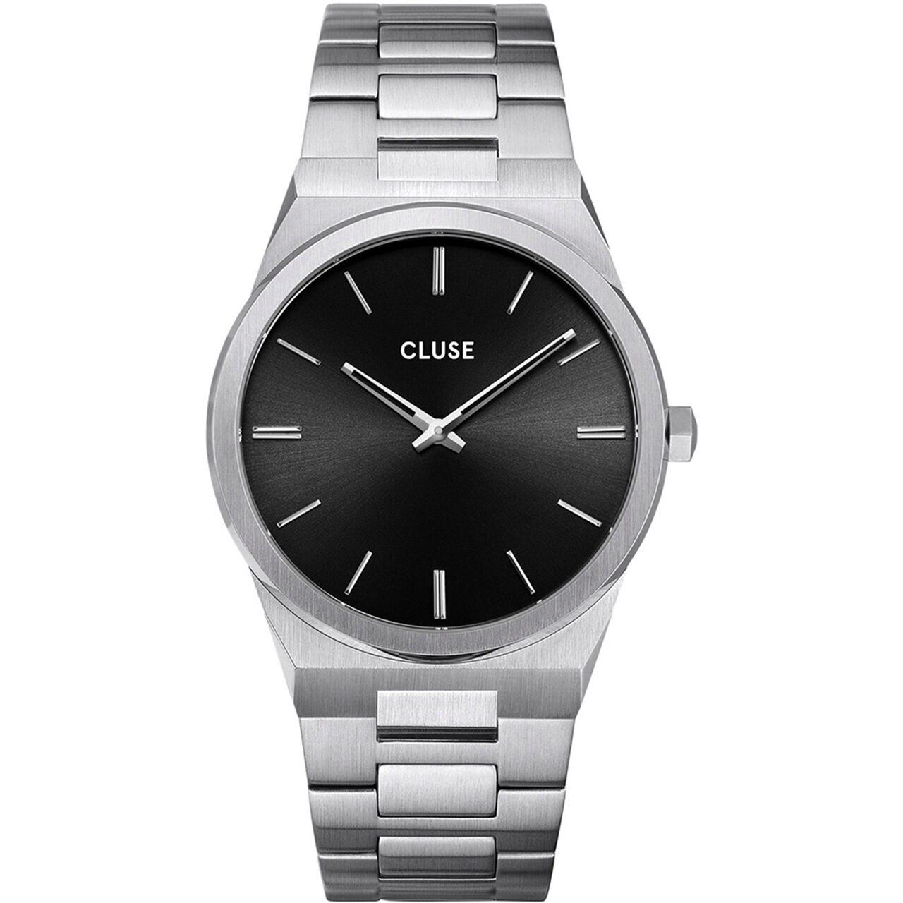 Ceas de dama Cluse CW0101503004, Quartz, 40mm, 5ATM, Argintiu