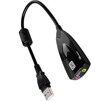 Adaptor de sunet 5H V2 USB 2.0 ,7.1 virtual, plug & play, Negru, BBL1897 Adaptor de sunet 5H V2 USB 2.0 ,7.1 virtual, plug & play, Negru, BBL1897