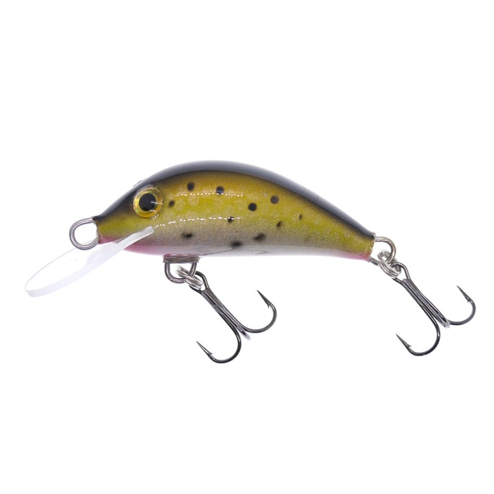 Vobler Gloog Hektor 35NS, 3.5cm, 3gr, Sinking, culoarea STS (Sea Trout Silver) pentru pescuitul la clean, pastrav sau biban