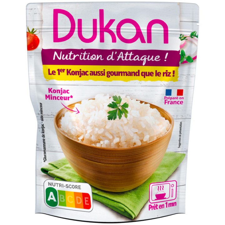 Paste Perle din konjac orez, dieta Dukan, 225g