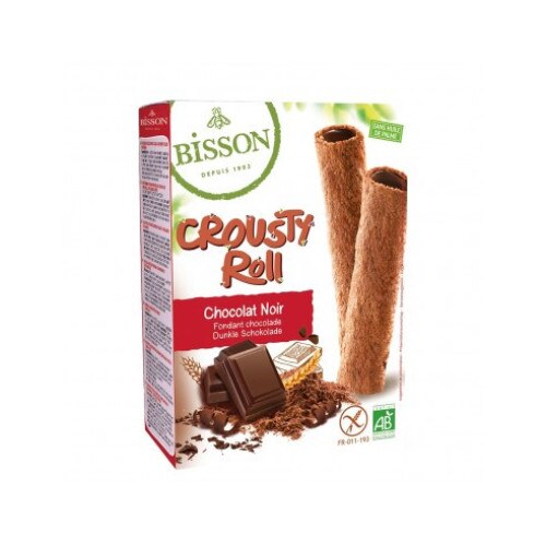 Crousty Roll cu ciocolata neagra - fara gluten 125g