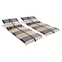 set de 2 baze de pat din sipci cu 42 de sipci vidaxl lemn 70 x 200 cm maro imagen 37_0_
0