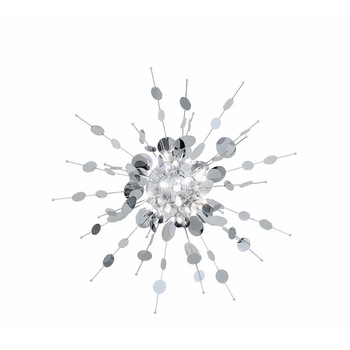 Plafoniera Ideal Lux Trio PL7 Cromo, Ø110 cm, inaltime 58 cm, G9 Plafoniera Ideal Lux Trio PL7 Cromo, Ø110 cm, inaltime 58 cm, G9