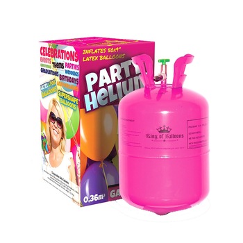Butelie heliu de unica folosinta pentru 50 baloane latex de 24cm - Balloons Shop Butelie heliu de unica folosinta pentru 50 baloane latex de 24cm - Balloons Shop