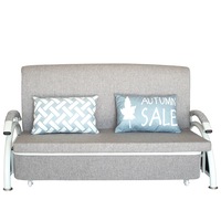 Canapea extensibila Florenta gri deschis 160x190cm