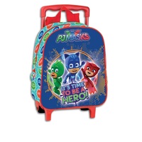 Ghiozdan Troler PJ Mask, 28 x 24 x 11 cm