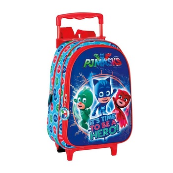 Ghiozdan Troler PJ Mask, 37 x 29 x 11 cm Ghiozdan Troler PJ Mask, 37 x 29 x 11 cm
