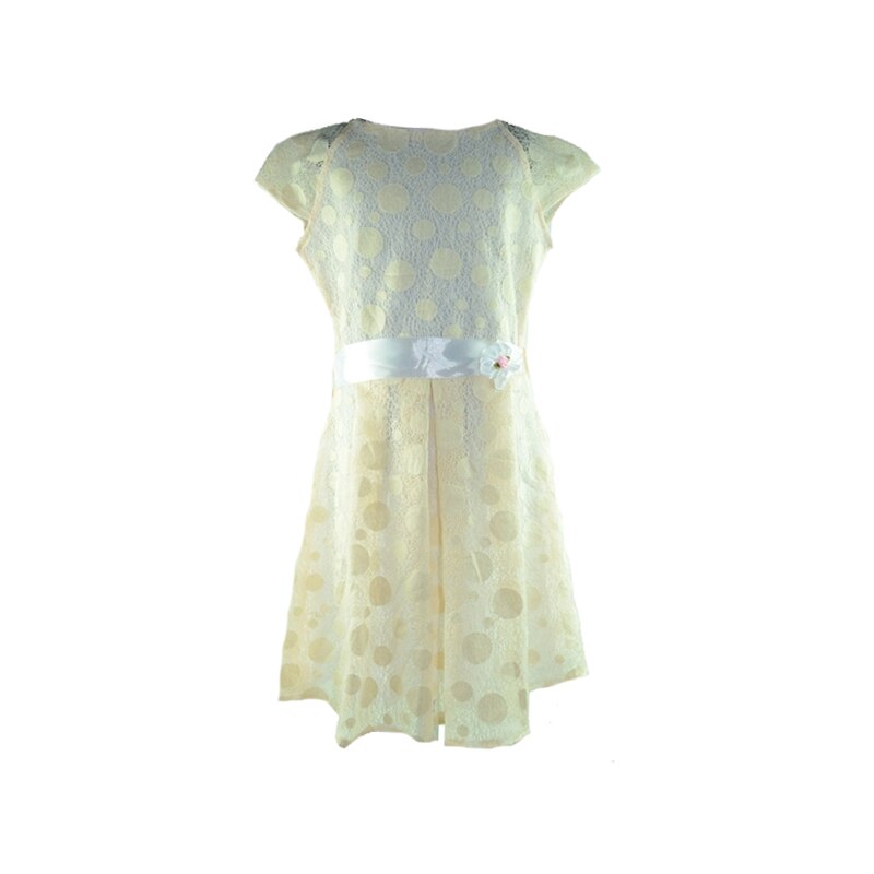 Rochie eleganta pentru fete Mewa, Crem