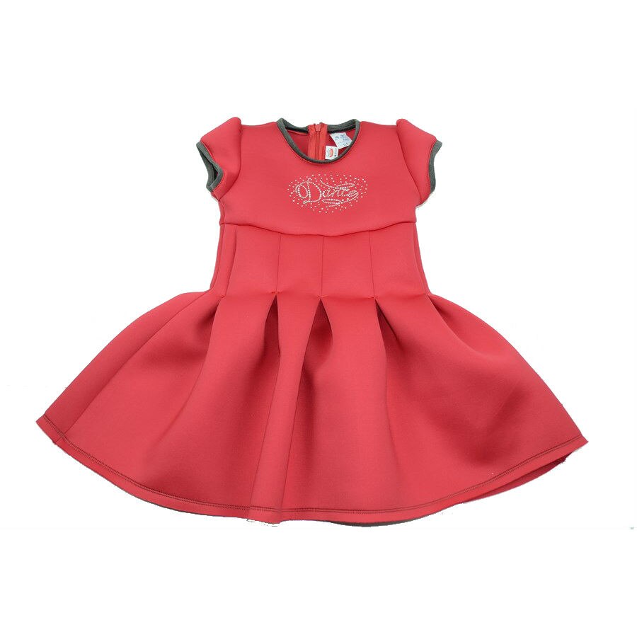 Rochie eleganta pentru fete, Mini Junior, poliester, Rosu