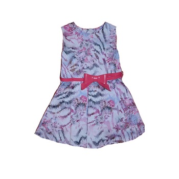 Rochita eleganta pentru fete Mini Junior RCHF8-104, Multicolor 104 CM Standard Rochita eleganta pentru fete Mini Junior RCHF8-104, Multicolor 104 CM Standard