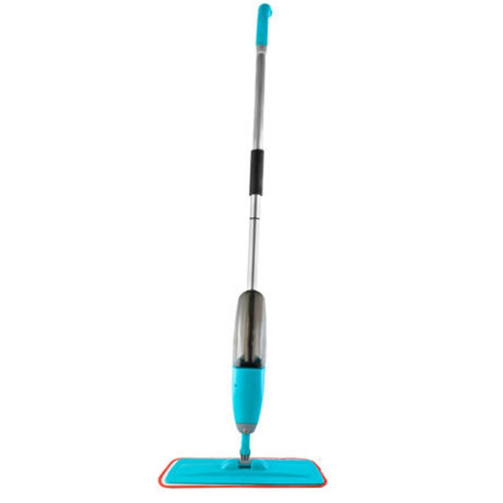 Mop cu pulverizator albastru 2 in 1 , multifunctional, microfibra, rezervor 600ml, albastru si accesorii incluse