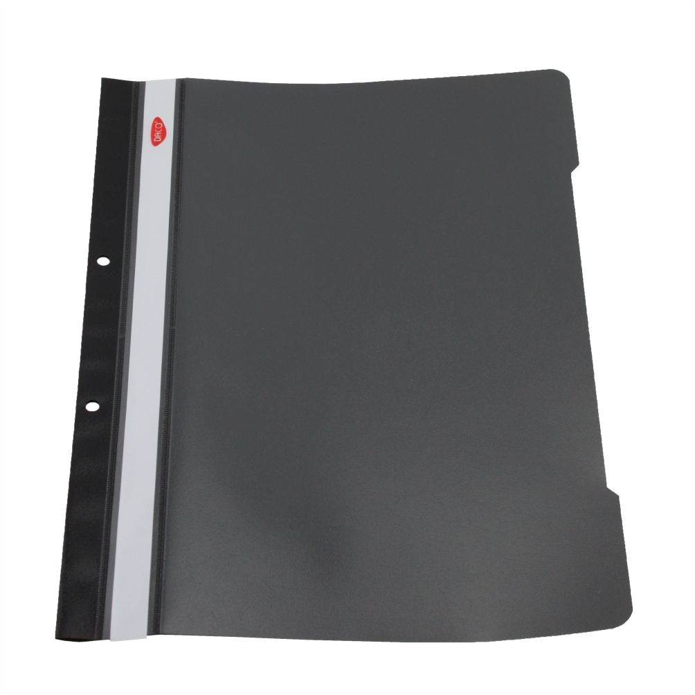 Dosar plastic cu sina DACO set 50 negru