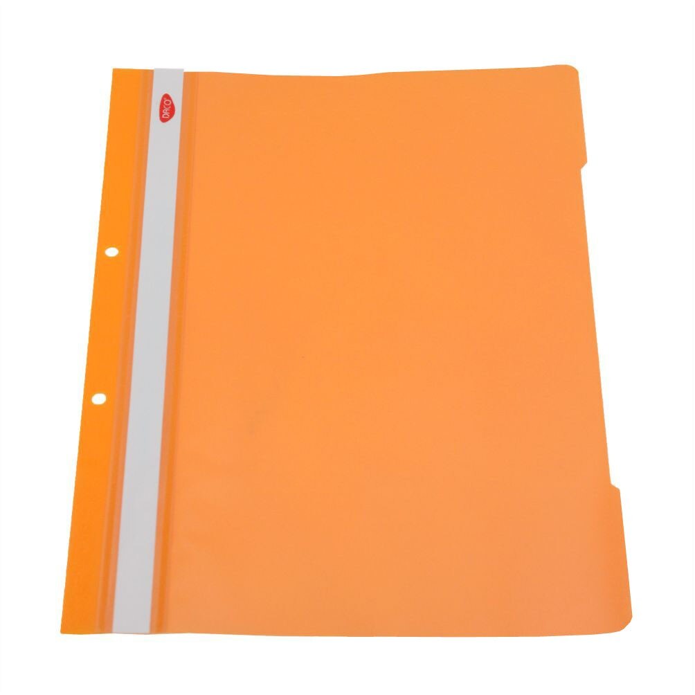 Dosar plastic cu sina DACO set 50 portocaliu