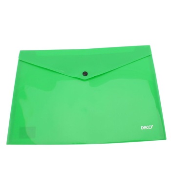 Mapa plastic plic cu capsa A4 DACO MP120VD Mapa plastic plic cu capsa A4 DACO MP120VD