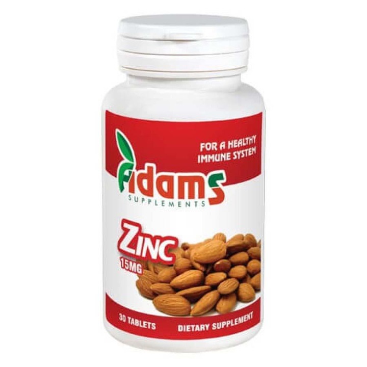 Zinc 15mg, 30 tablete