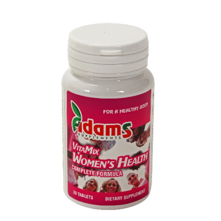 Adams Supplements VitaMix multivitamin, nőknek, 30 tabletta