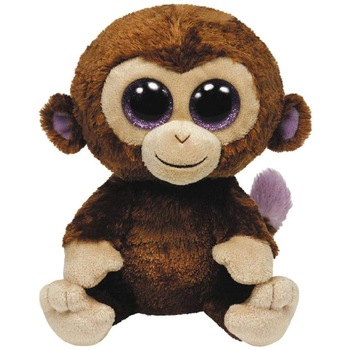 Jucarie de plus TY - Beanie Boos, Maimutica, 24 cm Jucarie de plus TY - Beanie Boos, Maimutica, 24 cm