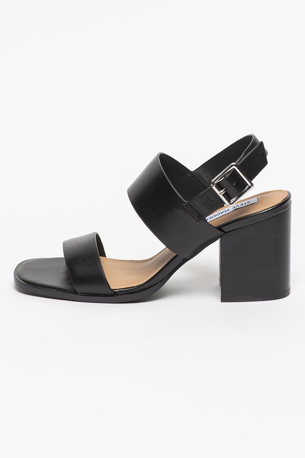 Steve Madden, Sandale de piele cu toc masiv Jadie