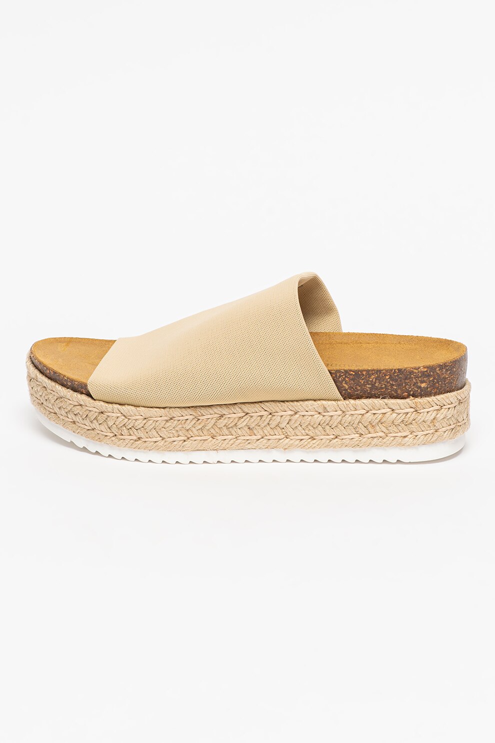 Steve Madden, Papuci flatform cu aplicatie de iuta cu model impletit Kellie