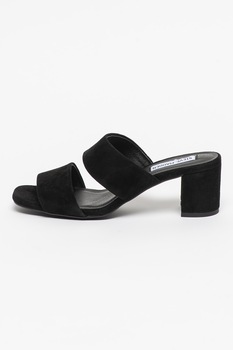 Steve Madden, Papuci de piele intoarsa cu toc Kemoon Steve Madden, Papuci de piele intoarsa cu toc Kemoon