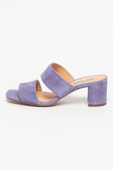 Steve Madden, Papuci de piele intoarsa cu toc Kemoon Steve Madden, Papuci de piele intoarsa cu toc Kemoon