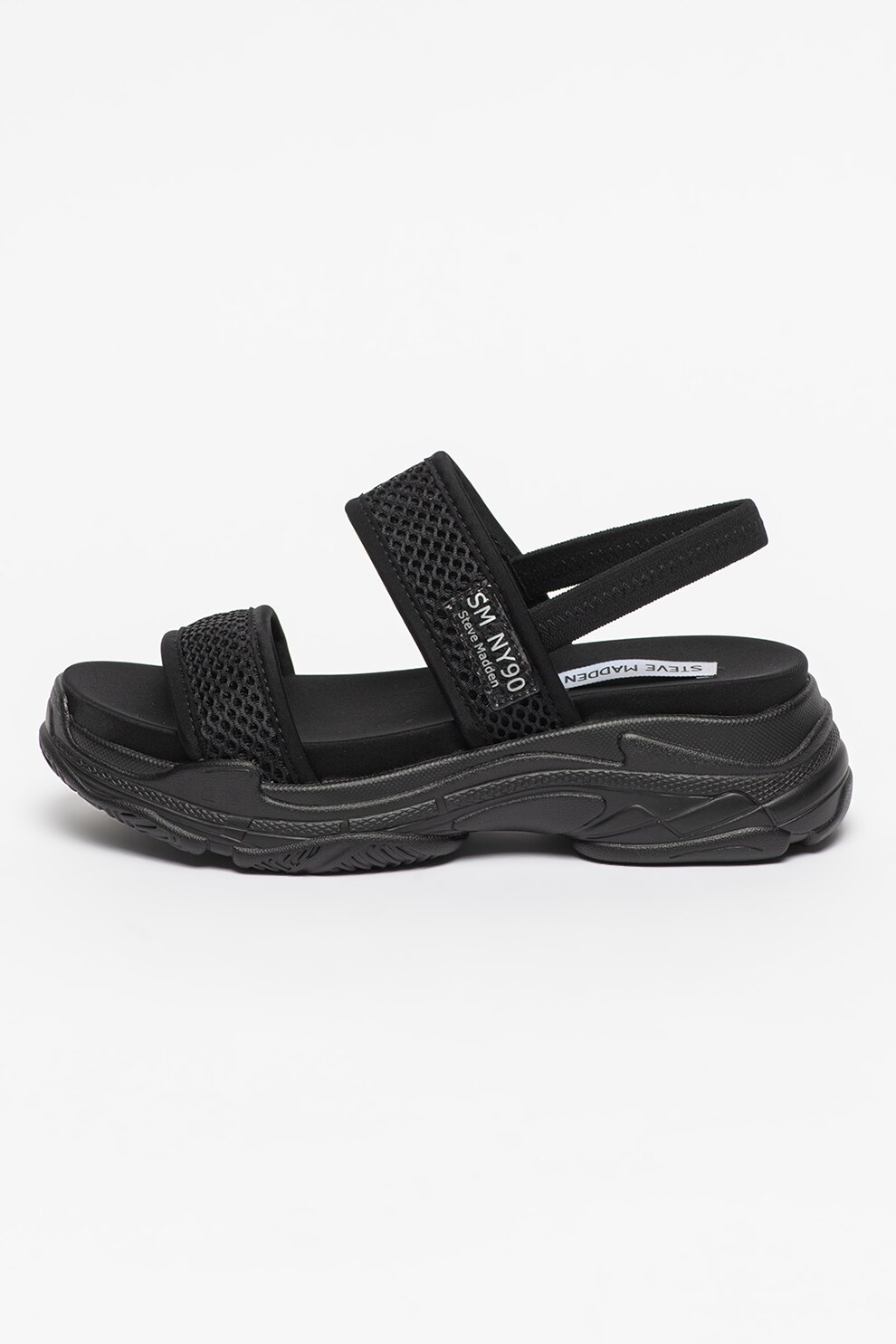 Steve Madden, Sandale slingback cu aspect masiv Samurai