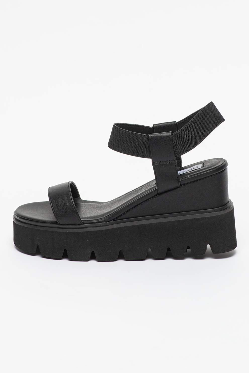Steve Madden, Sandale de piele ecologica cu platforma Larury