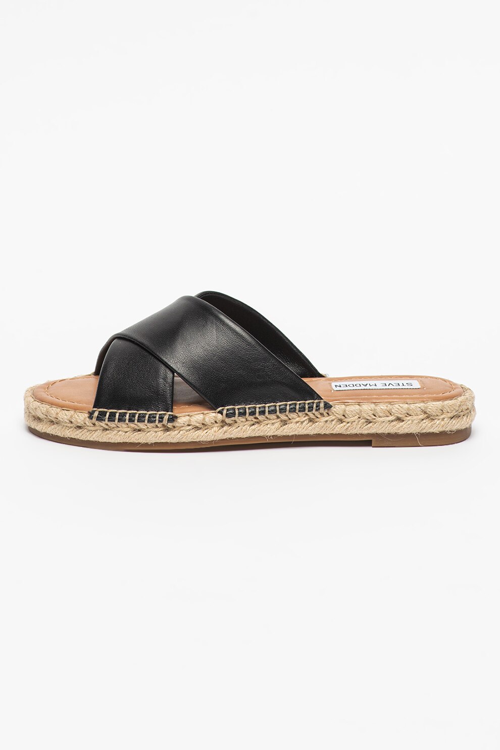 Steve Madden, Papuci tip espadrile de piele Zapper
