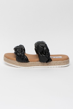 Steve Madden, Papuci tip espadrile cu barete impletite Kirsi Steve Madden, Papuci tip espadrile cu barete impletite Kirsi