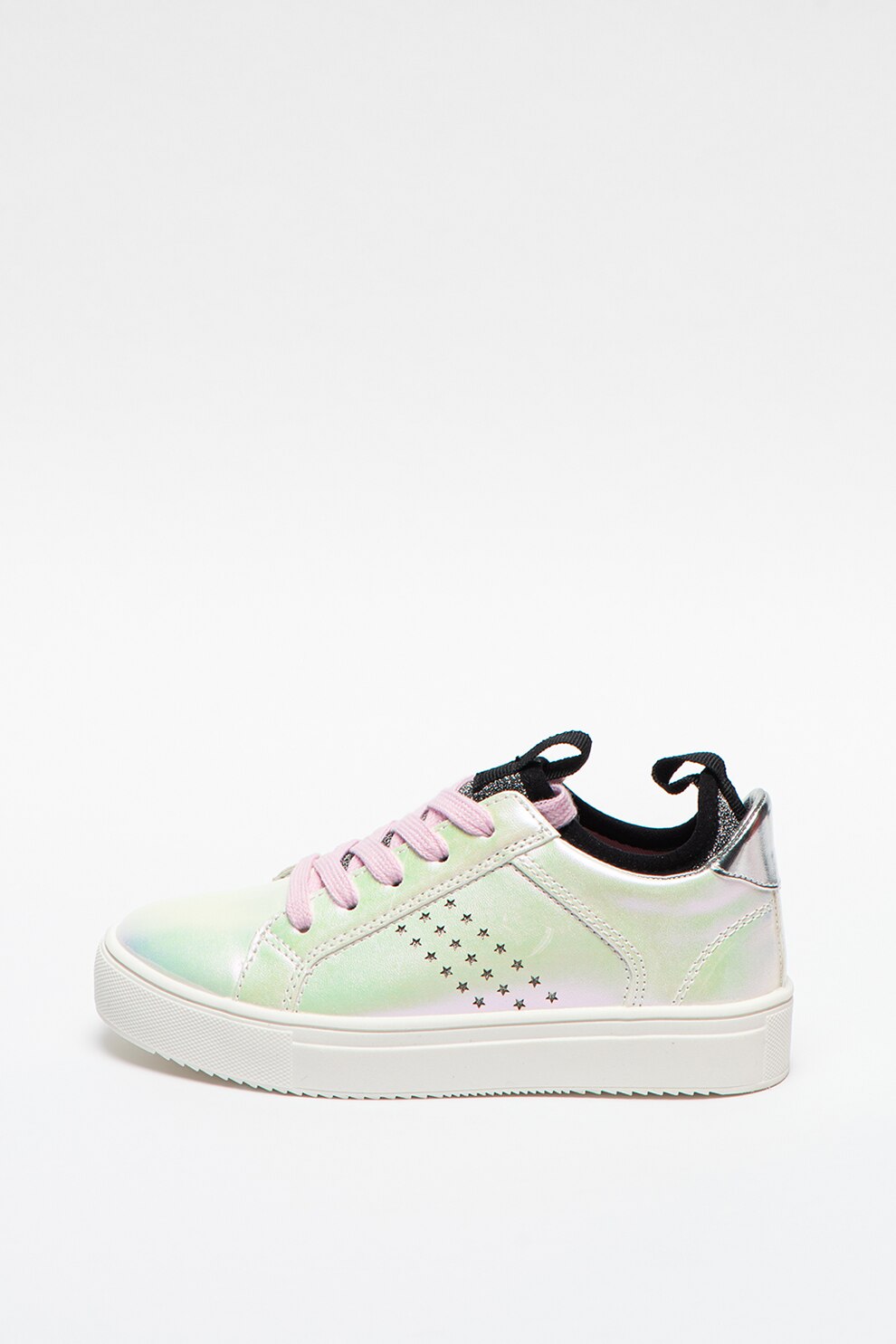 Steve Madden, Pantofi sport de piele ecologica cu irizatii Jkayden