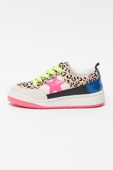 Steve Madden, Pantofi sport cu animal print Jgoody Steve Madden, Pantofi sport cu animal print Jgoody
