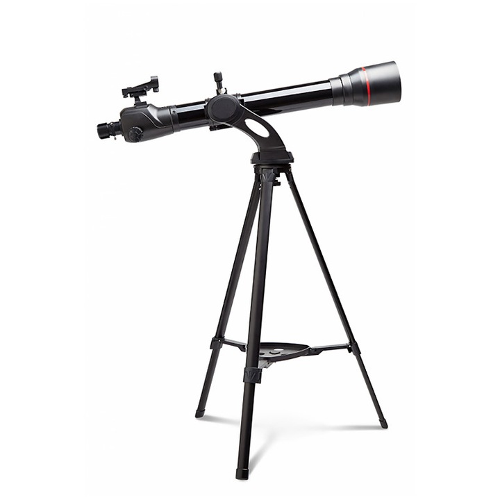 Telescop, KONUS, Refractor, KONUSNOVA-70, Cu adaptor pentru smartphone, Negru