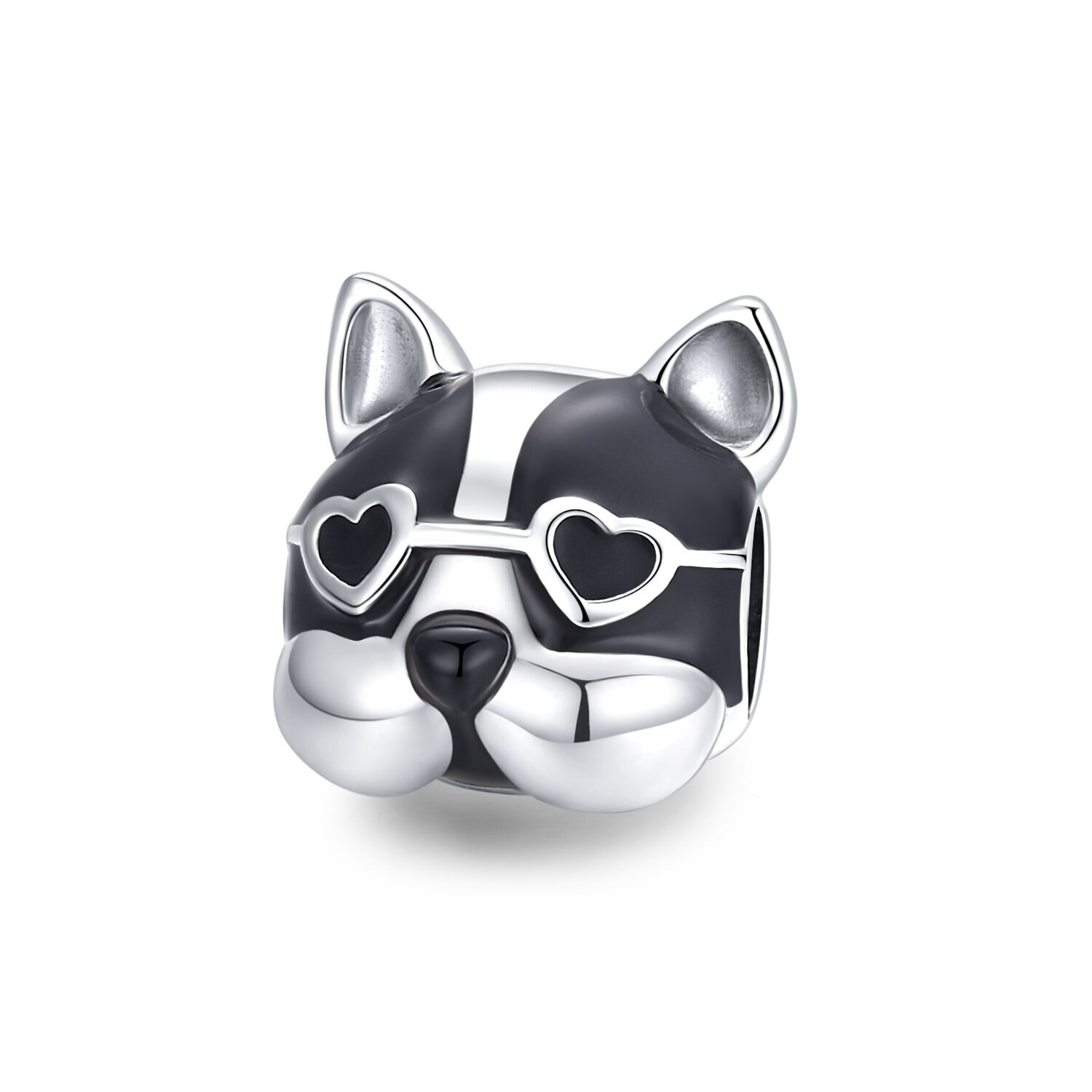 Talisman din argint Loving Puppy Eyes