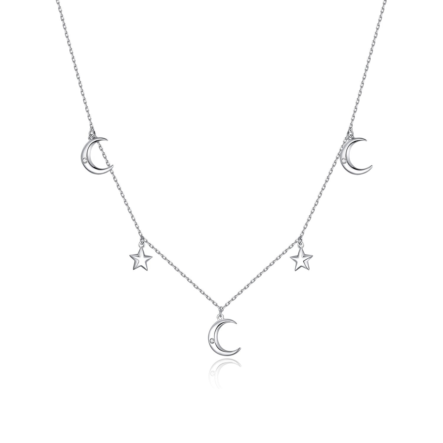 Colier din argint Amazing Stars