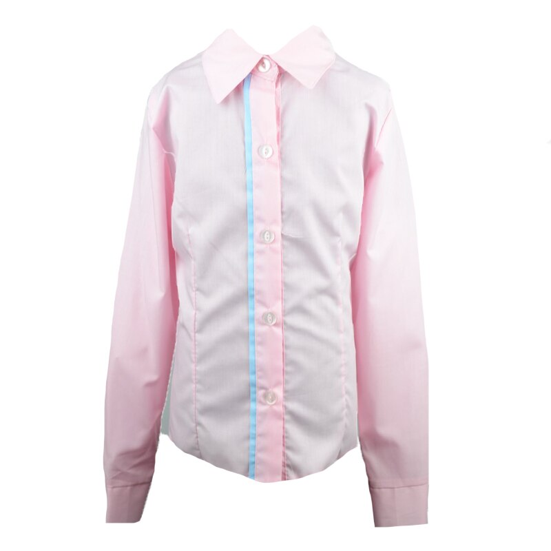 Camasa cu maneca lunga pentru fete Mini Junior, Roz