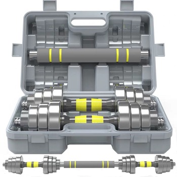 Set gantere, ZOCO BODY FIT, KK-9163, greutate totala 40 kg, pentru fitness, Otel Set gantere, ZOCO BODY FIT, KK-9163, greutate totala 40 kg, pentru fitness, Otel