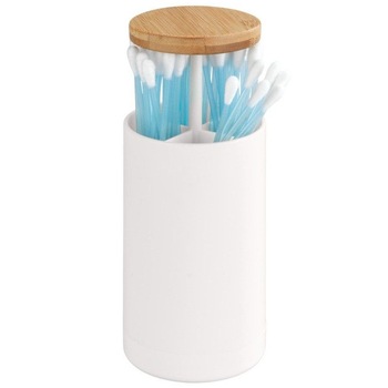 Recipient pentru betisoare urechi laresa , alb, wenko Recipient pentru betisoare urechi laresa , alb, wenko