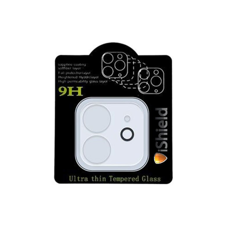 Folie sticla iPhone 12 Mini - protectie camera spate - Tempered Glass 6D - iShield®