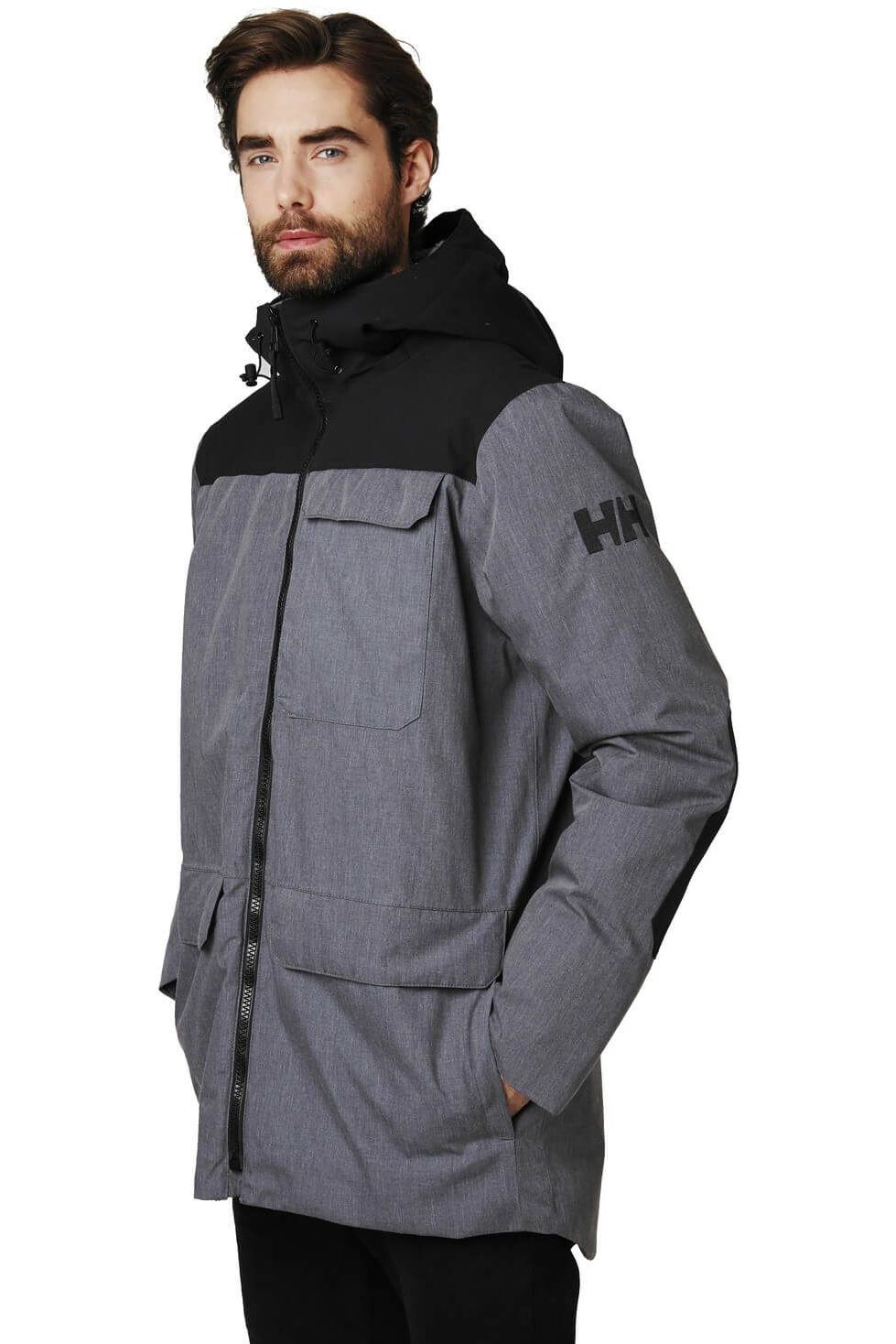 Geaca de strada, Helly Hansen Hudson Parka, Negru