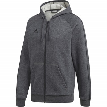 Hanorac Adidas Core 18 Full Zip pentru barbati, Gri Hanorac Adidas Core 18 Full Zip pentru barbati, Gri