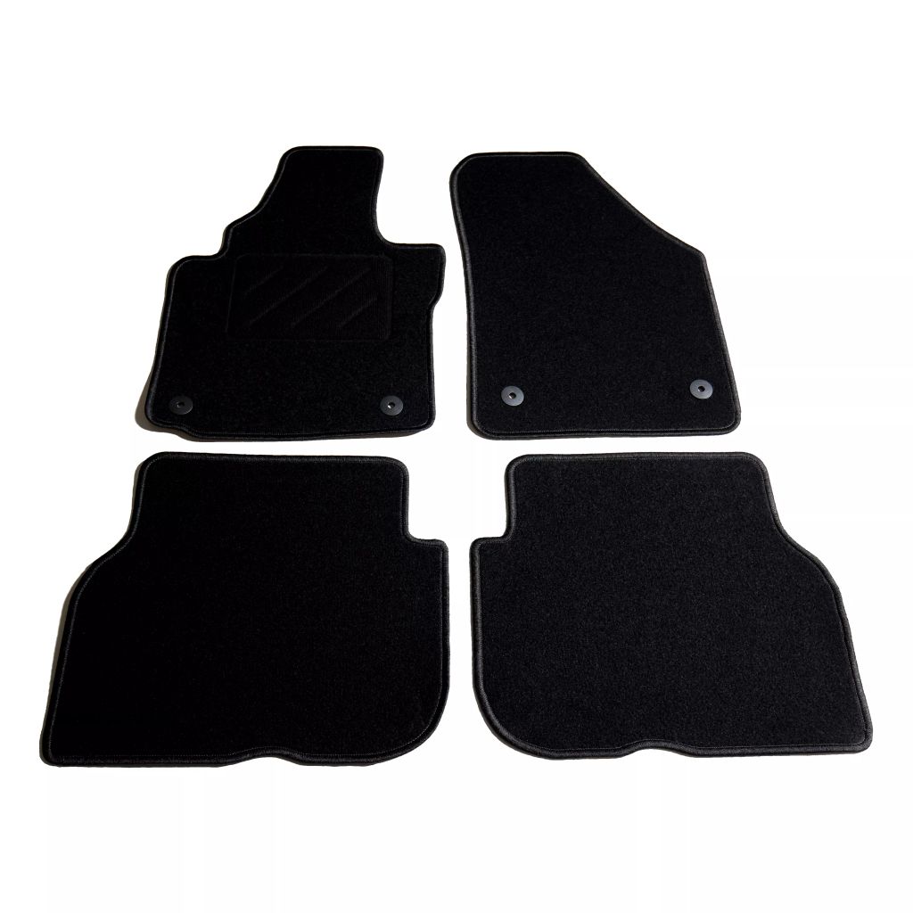 Set de 4 covorase auto pentru VW Touran, vidaXL, 550 g/m², Tesatura