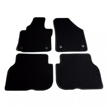 Set de 4 covorase auto pentru VW Touran, vidaXL, 550 g/m², Tesatura Set de 4 covorase auto pentru VW Touran, vidaXL, 550 g/m², Tesatura